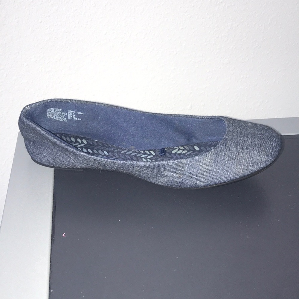 Blue flats